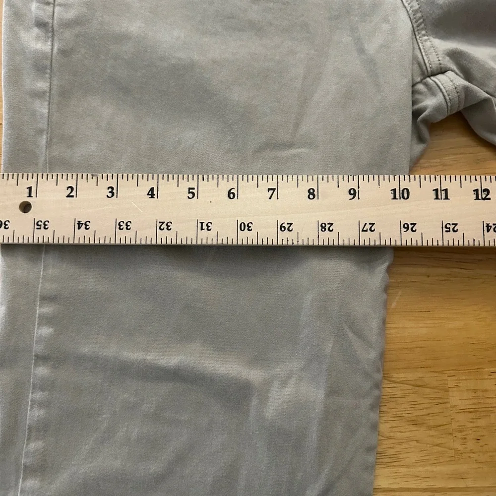 Tommy Bahama Jeans Mens 34x30 Khaki Cotton Stretch Pants Marlin‎ Logo